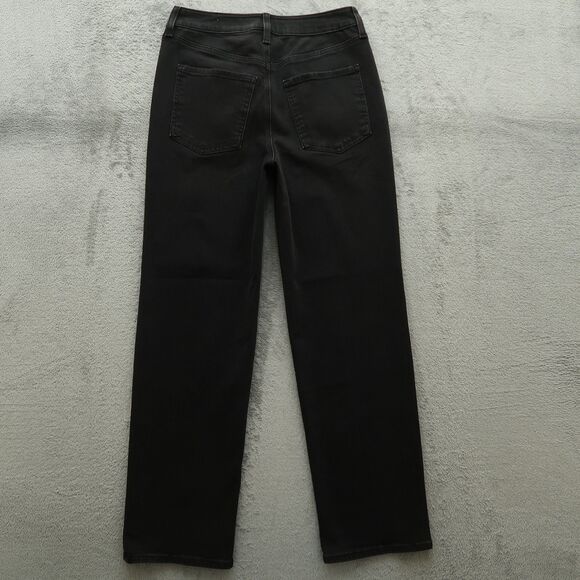 Chico's Jeans Women's Size 00R US-2R Dark Gray High-Rise Straight 28.5" Inseam - Picture 11 of 16